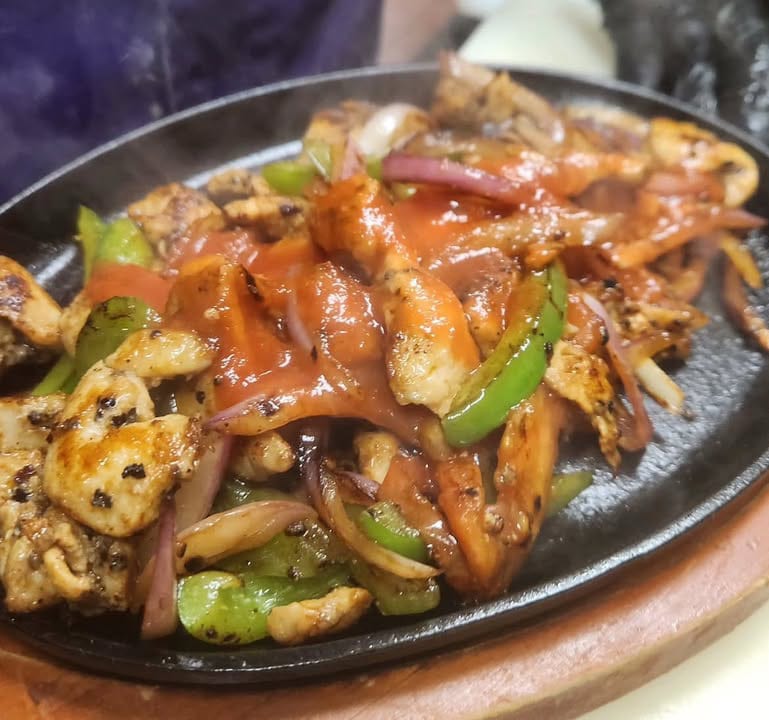Grilled Fajitas- Chicken for 2.