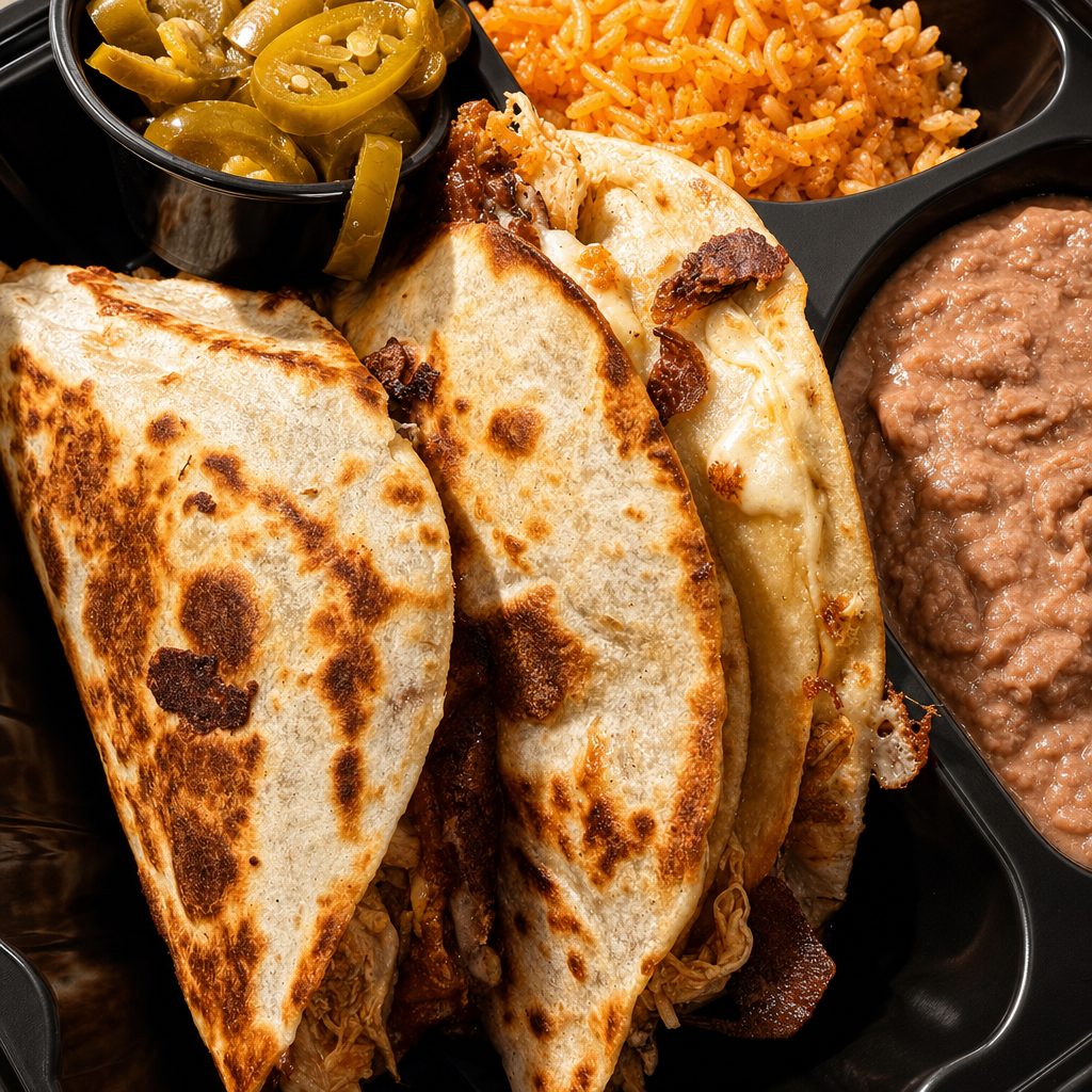 Chicken Quesadilla.